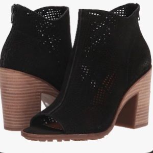 LUCKY BRAND ANKLE BOOTIES BLACK SIZE 8 1/2